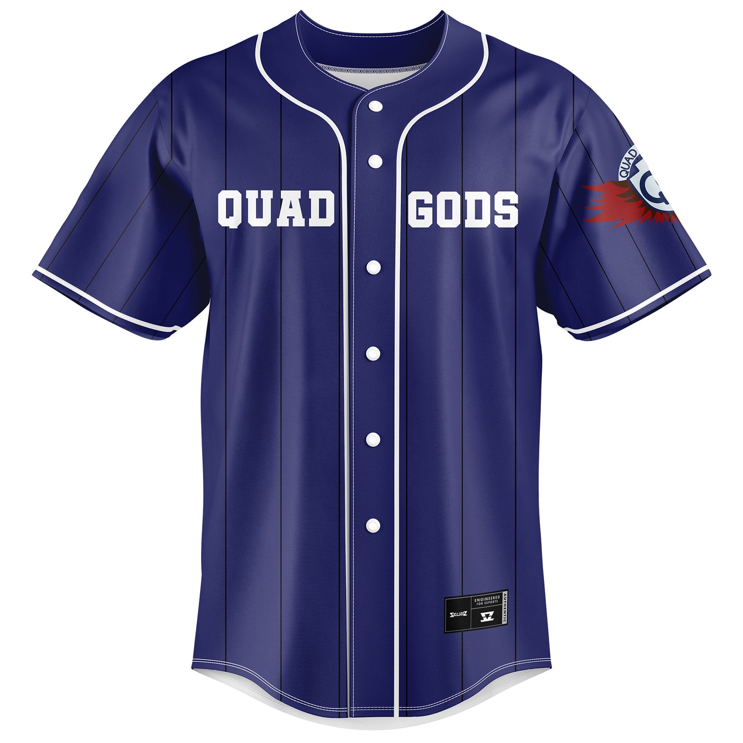 Quad Gods - Skullz PRO Baseball Jersey